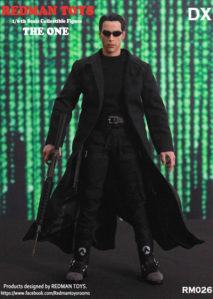 Keanu Reeves 1\6 Redman Toys The One Matrix Black Pants 