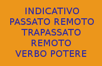 10 FRASI IN ITALIANO CON L'INDICATIVO PASSATO REMOTO E TRAPASSATO REMOTO DEL VERBO POTERE