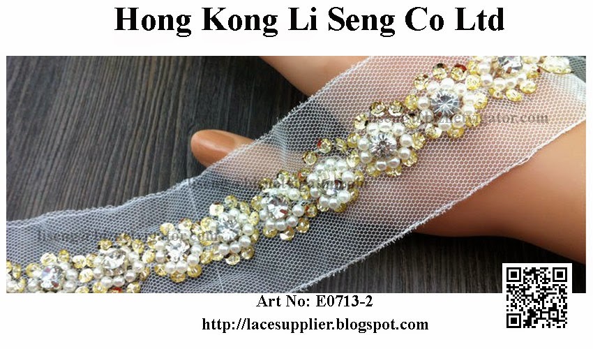 Beading Lace Trimming Manufacturer  For All Kind Textile Product