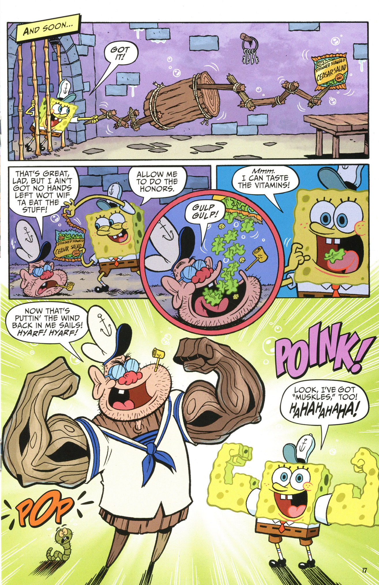 Read online SpongeBob Comics comic -  Issue #56 - 19