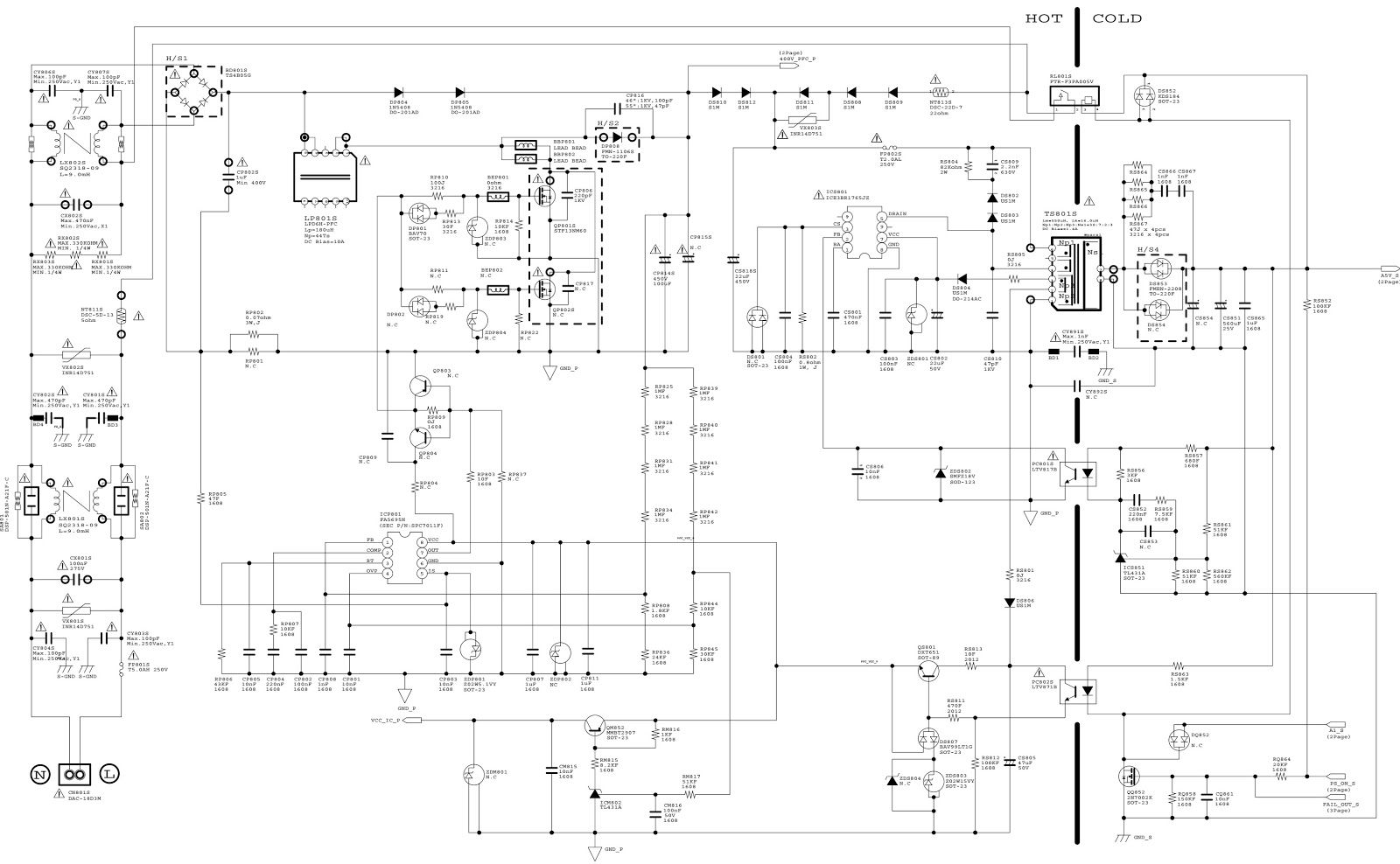 Схема блока питания bn44 00192a