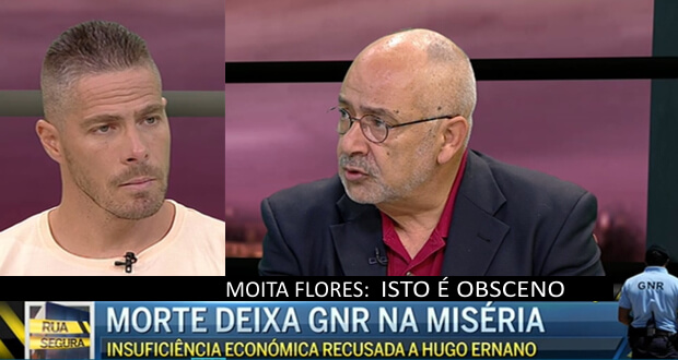Moita Flores REVOLTADO com caso Hugo Ernano portugal glorioso