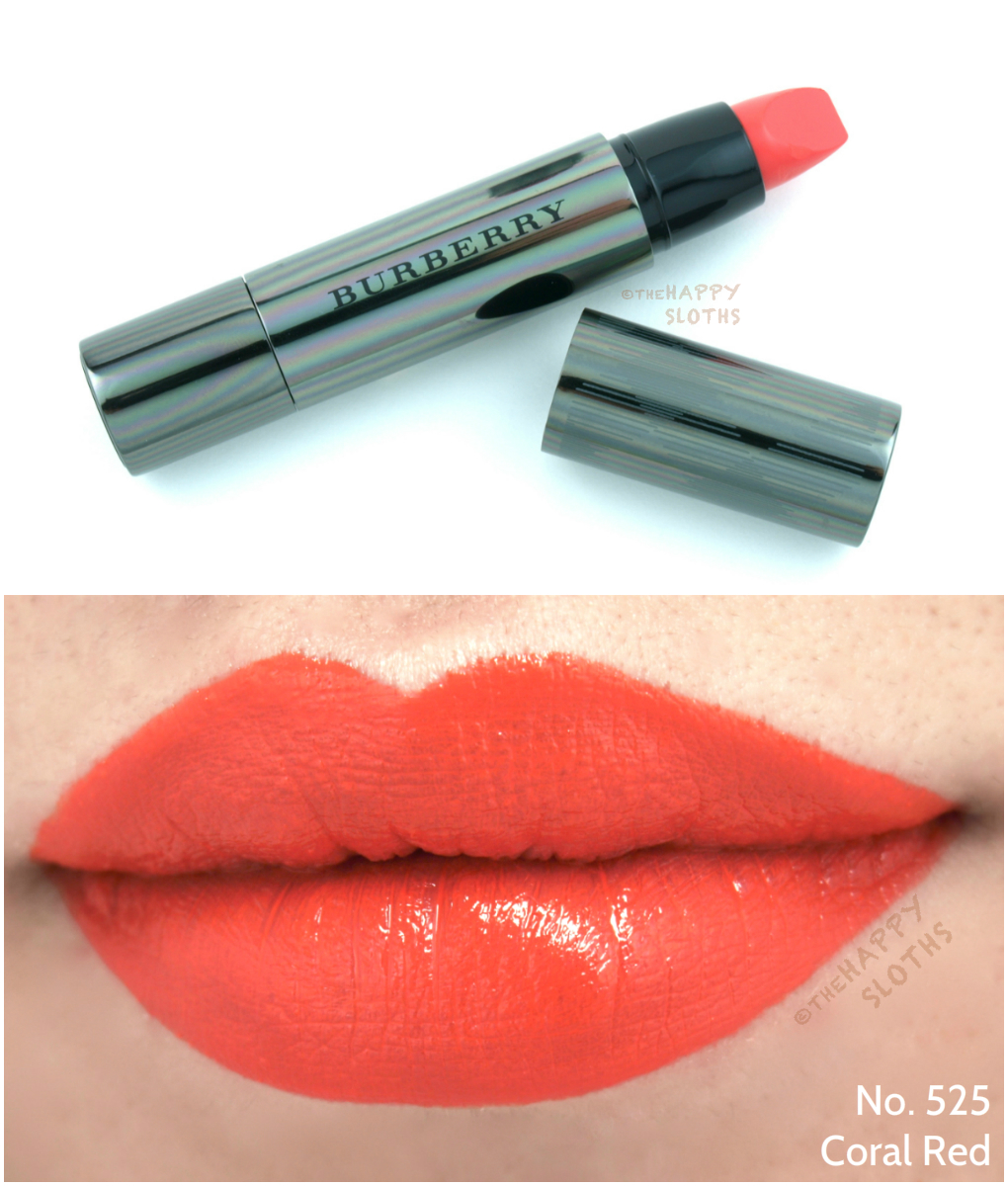 Burberry Full Kisses Lip Colors: Review and Swatches | The Happy Sloths ...