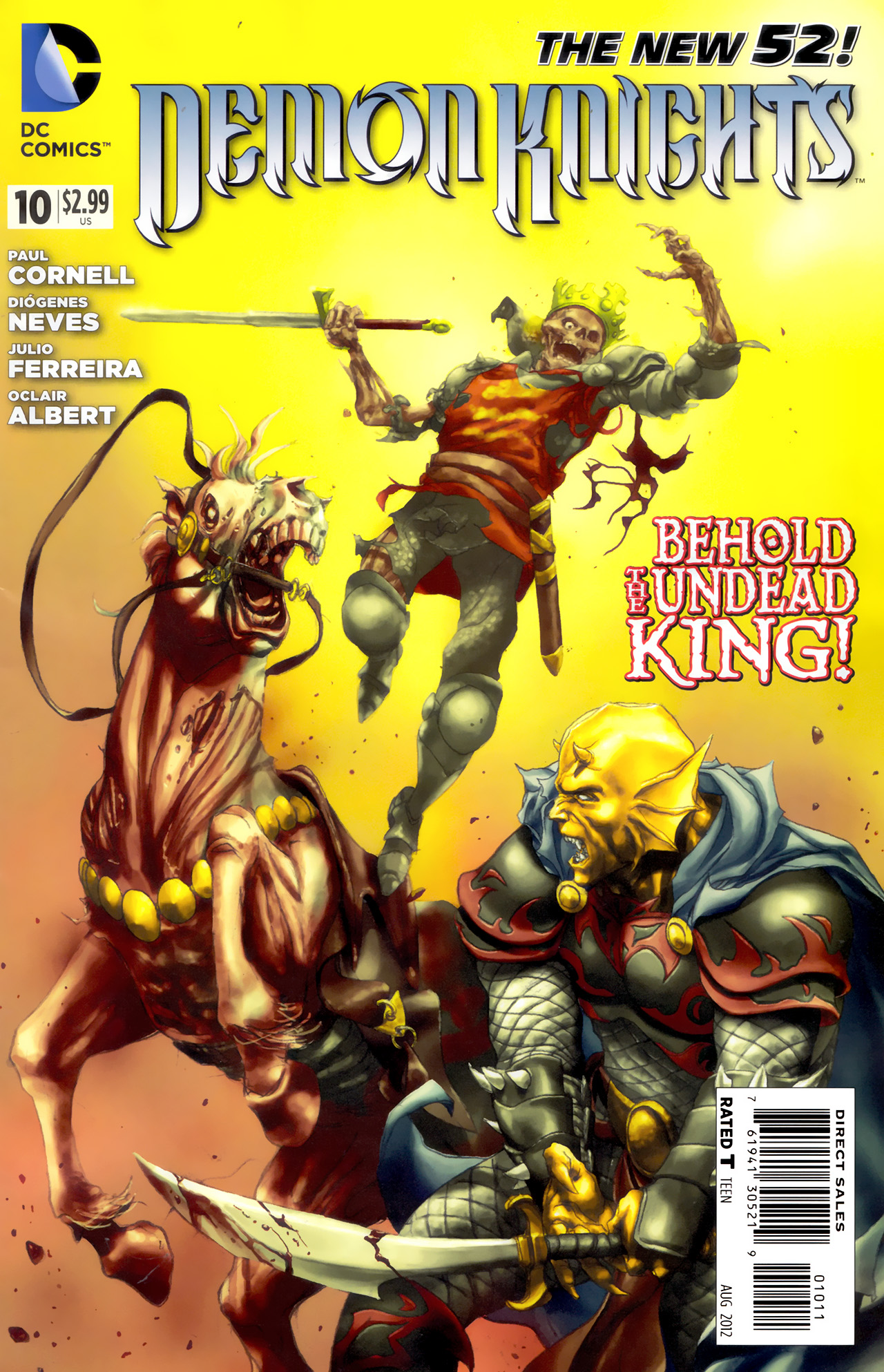 Read online Demon Knights comic -  Issue #10 - 1