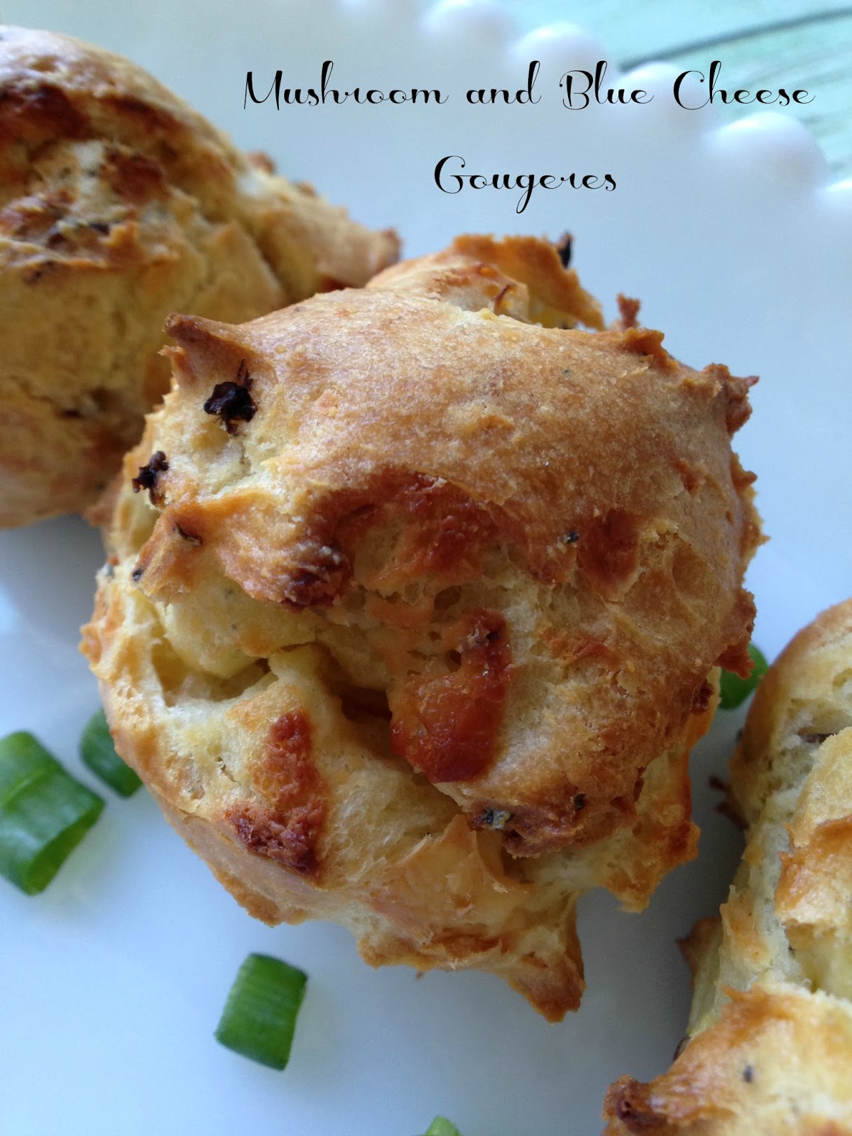 Mushroom and Blue Cheese Gougeres SundaySupper Turnips 2 Tangerines