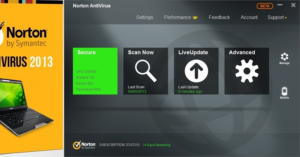 norton free antivirus download