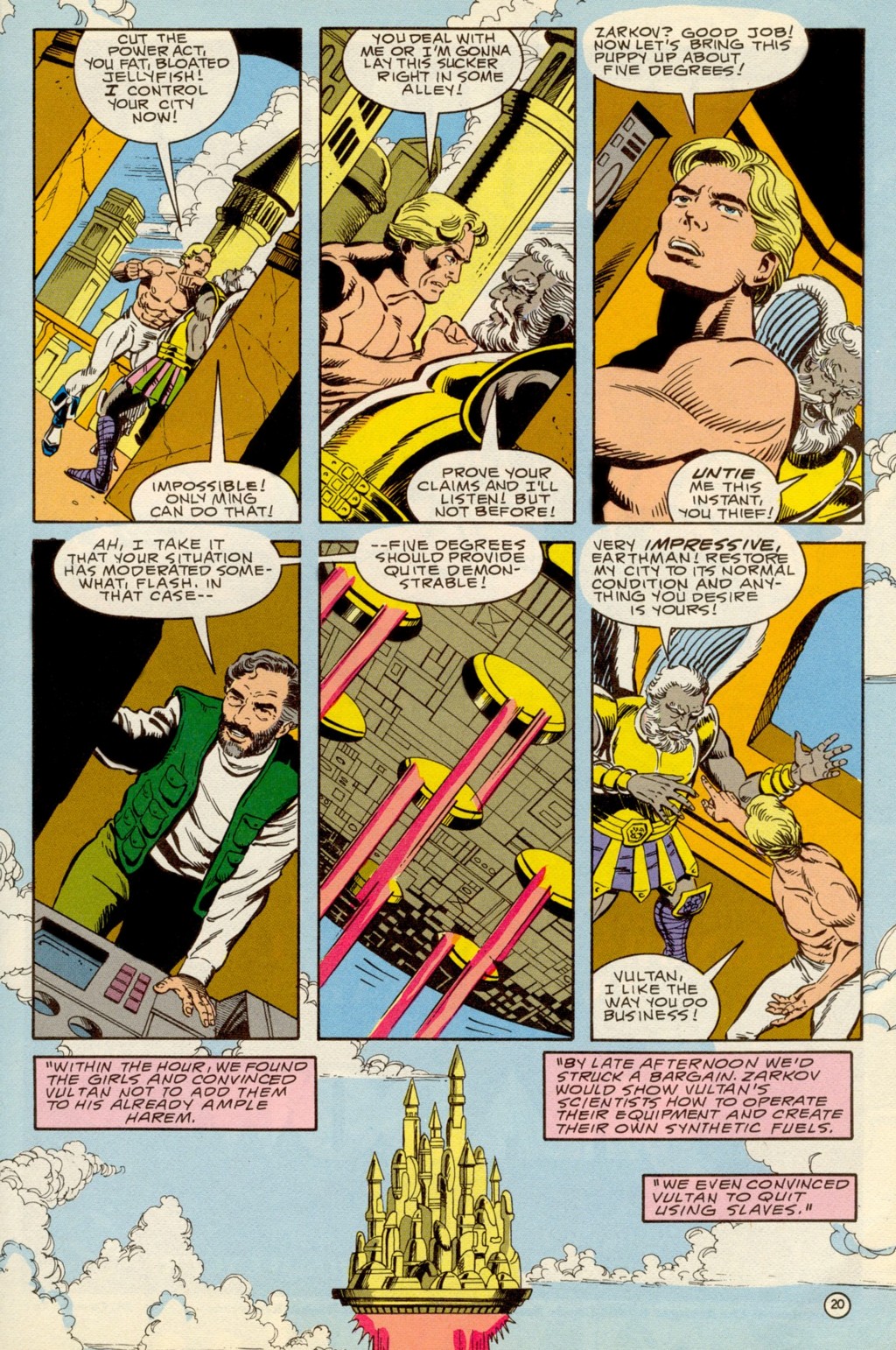 Read online Flash Gordon (1988) comic -  Issue #5 - 21