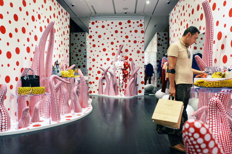 SOLIFESTYLE: Inside the Louis Vuitton x Yayoi Kusama Pop Up Shop in Soho, NYC