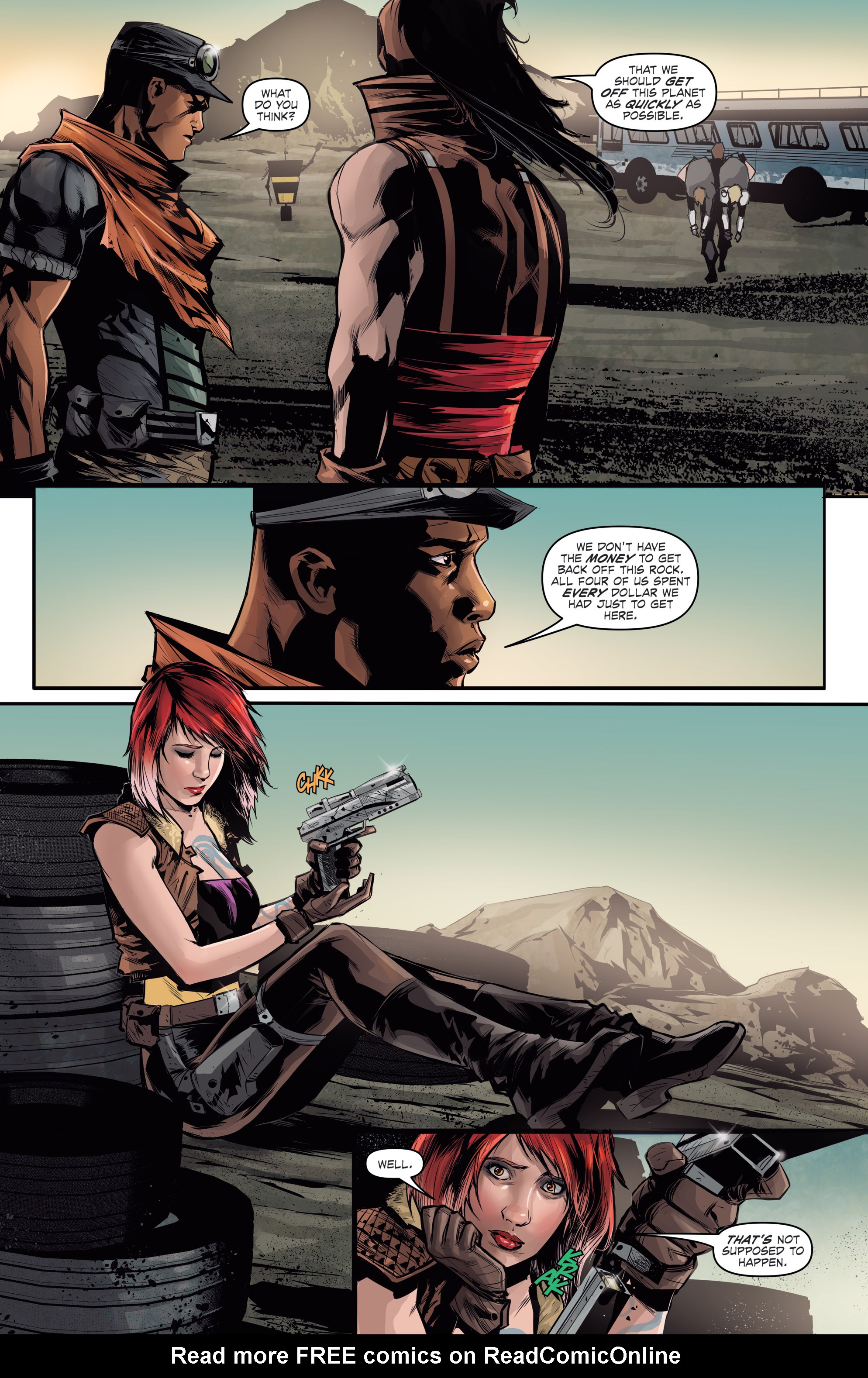 Read online Borderlands: The Fall of Fyrestone comic -  Issue #1 - 20