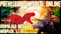 HOW TO INSTALL<br>Prehistoric world: Online Modpack [<b>1.7.10</b>]<br>▽