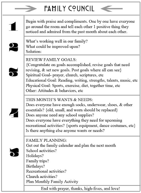Miss Poppins Family Council Free Printable miss-poppins-family-council-free-printable