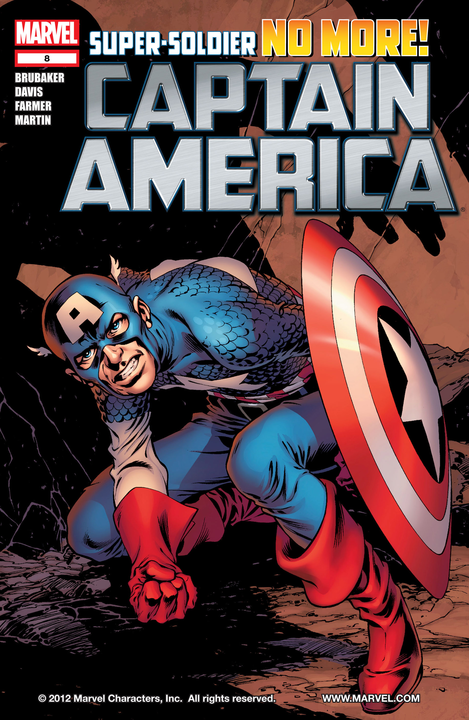 Read online Captain America (2011) comic - Issue #8 - 1