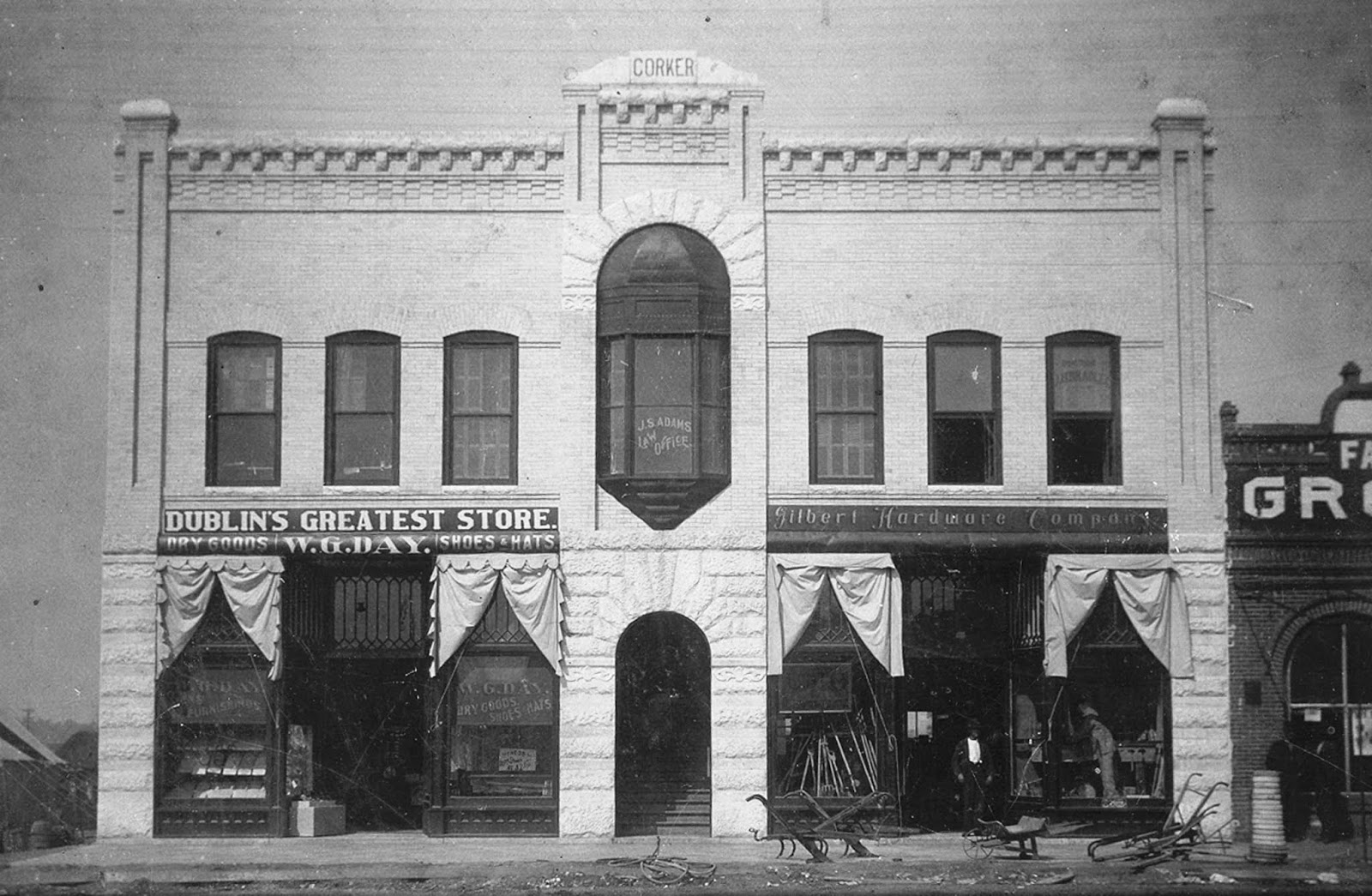 IMAGES OF OUR PAST THE CORKER BUILDING CA. 1898 REOPENS TOMORROW