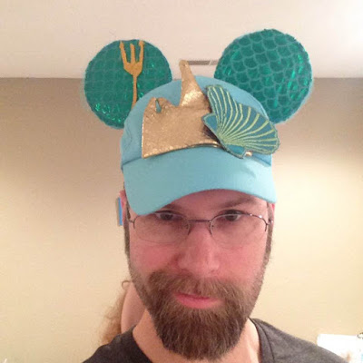 DIY Disney hat with ears Little Mermaid Without Directions Blog