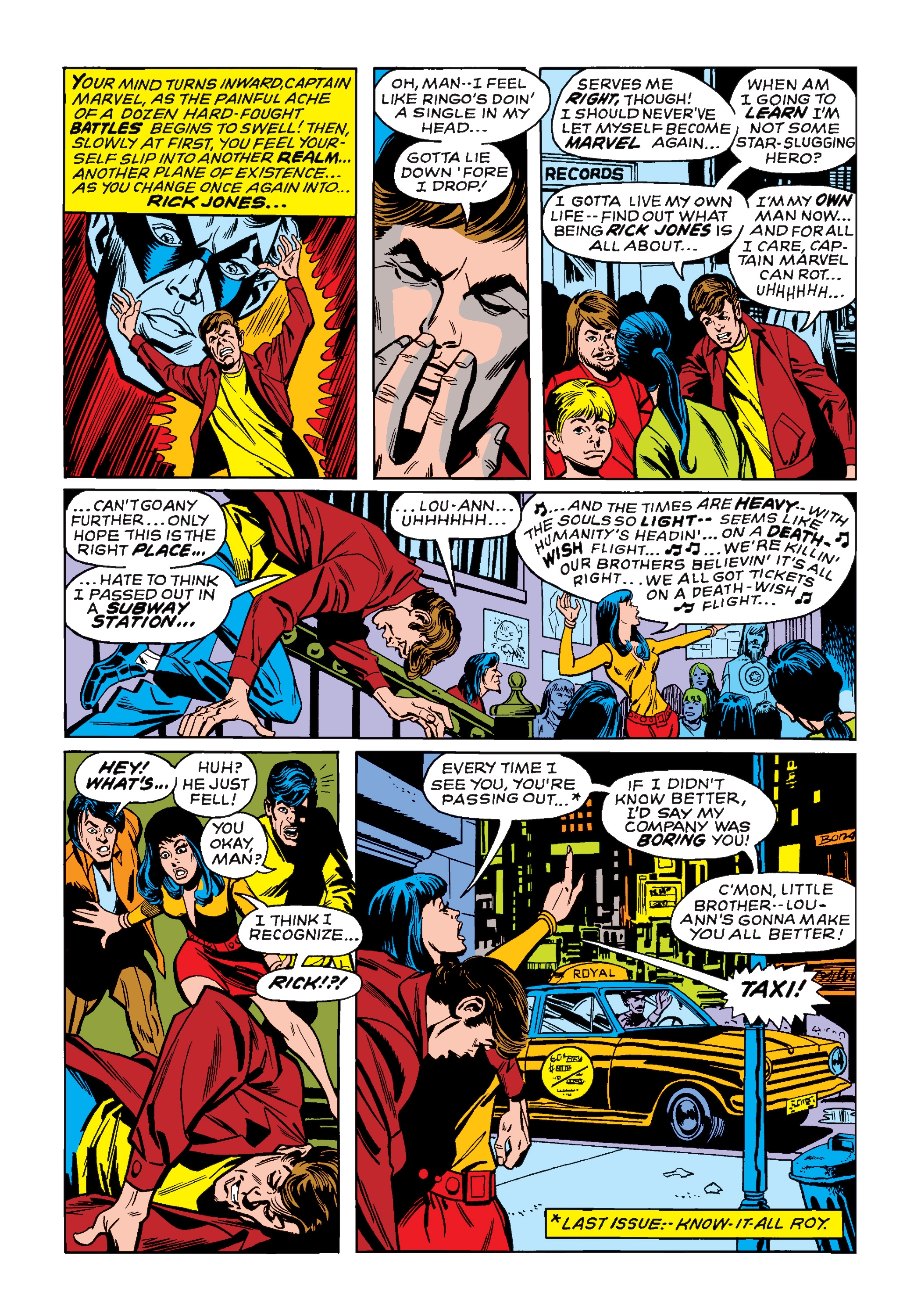 Read online Marvel Masterworks: Captain Marvel comic -  Issue # TPB 3 (Part 1) - 32