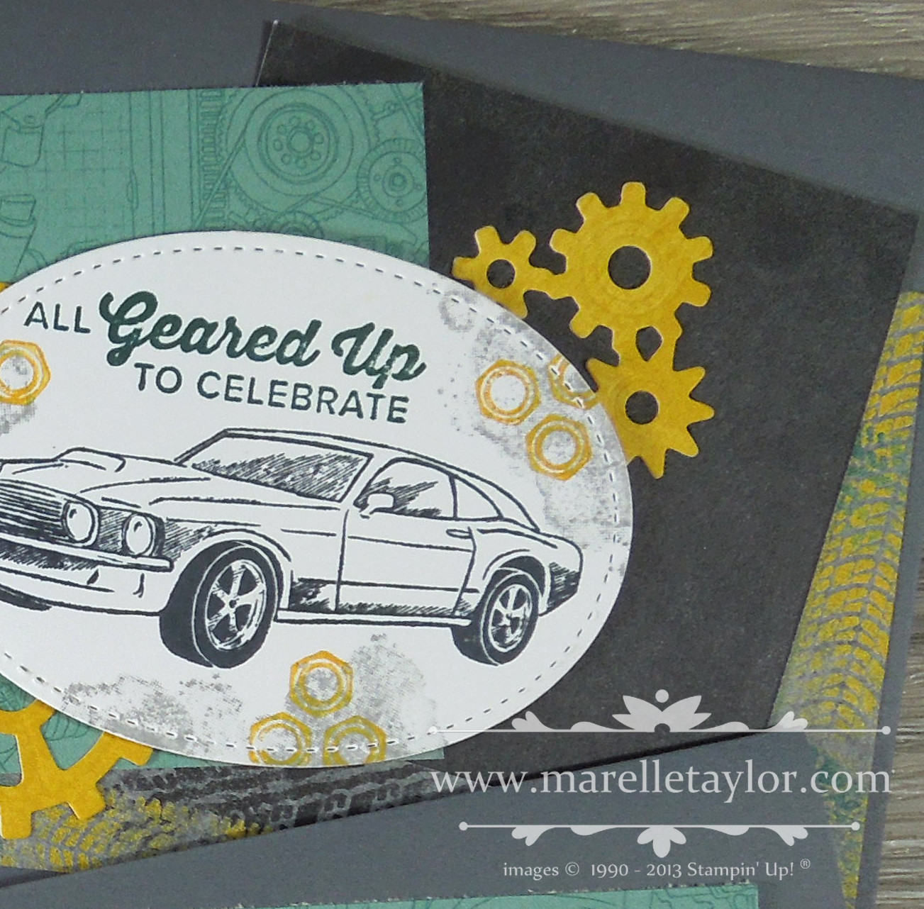 Marelle Taylor Stampin Up Demonstrator Sydney Australia Geared