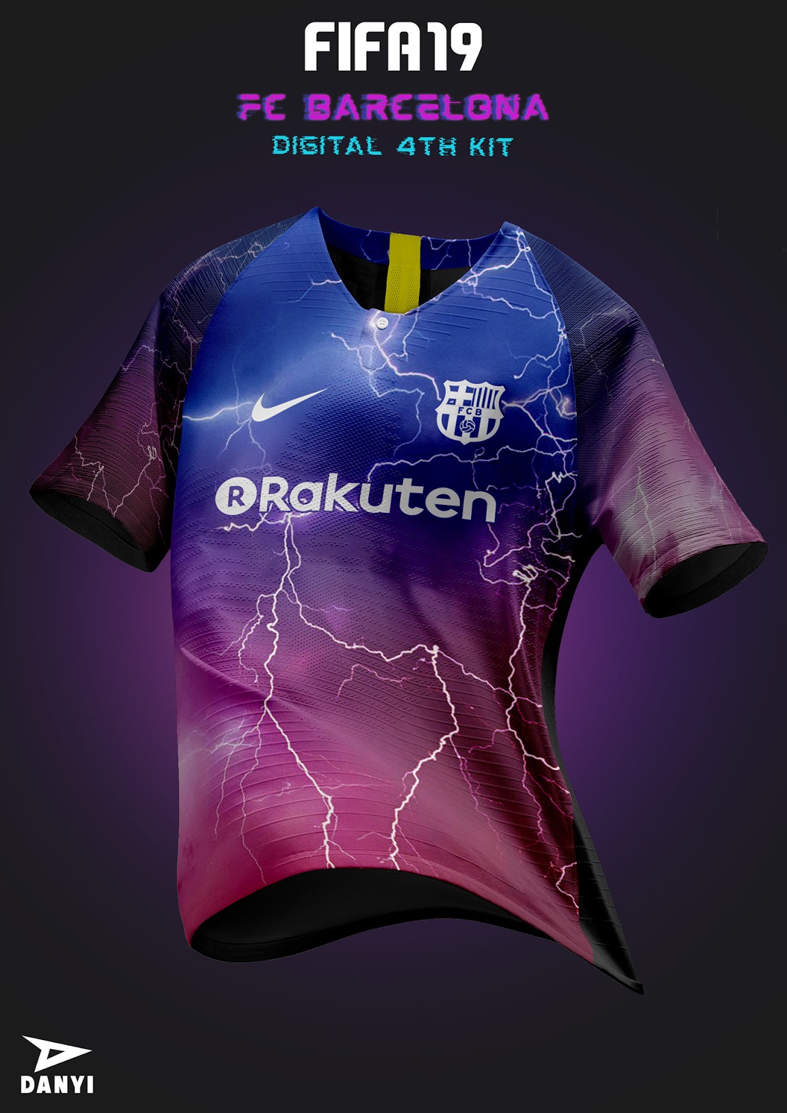 barcelona lightning jersey