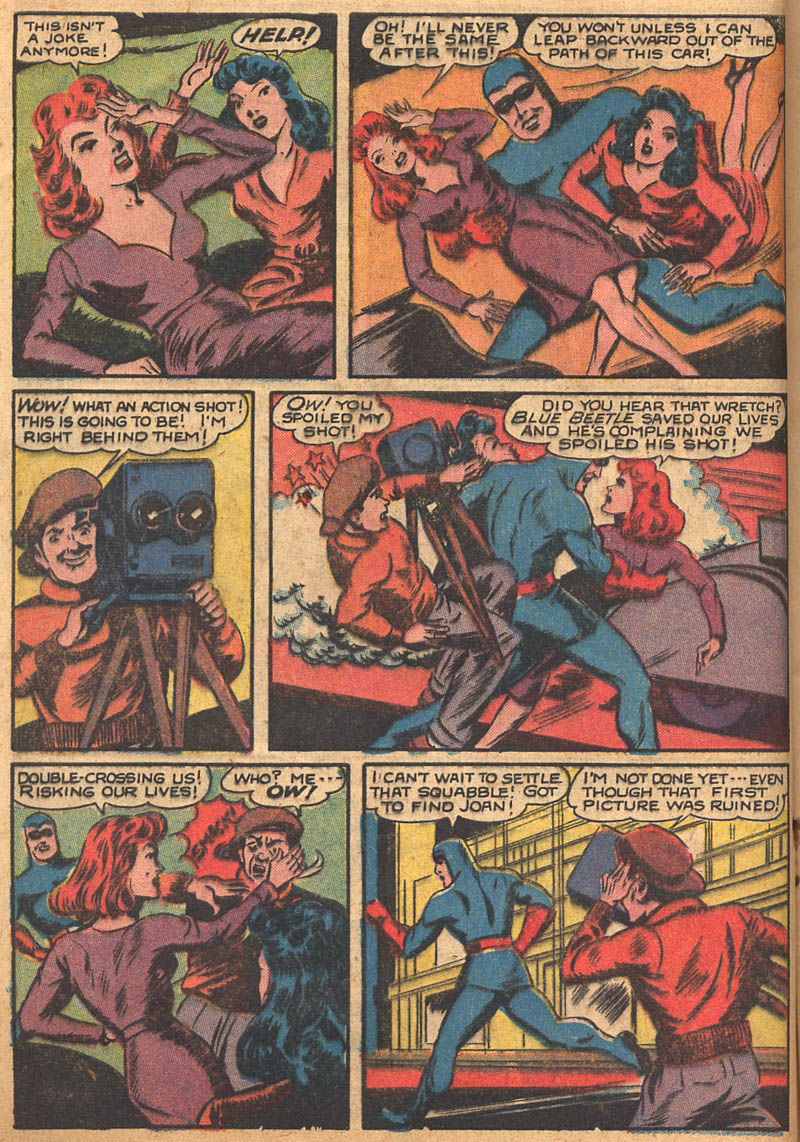 Read online The Blue Beetle comic -  Issue #41 - 6