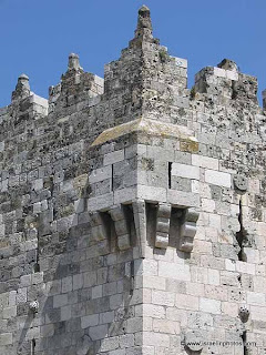 Fotos de Jerusalén: Puerta de Damasco - La Puerta de Damasco es una puerta importante en la Ciudad Vieja de Jerusalén