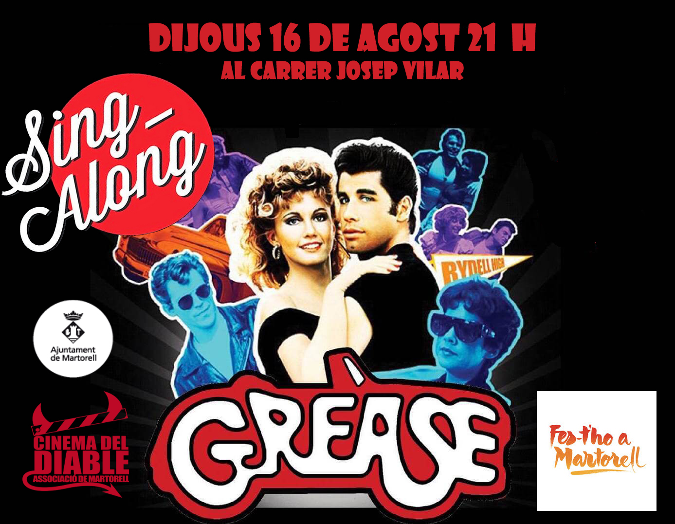 Vine i canta Grease a la Festa Major de Martorell