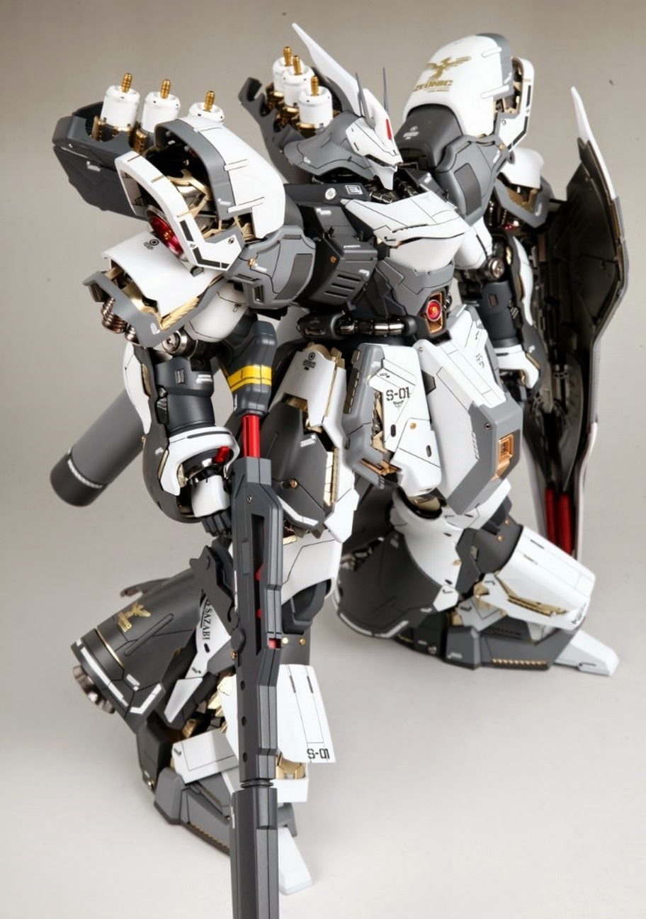 GUNDAM GUY: MG 1/100 Sazabi Ver Ka - Customized Build