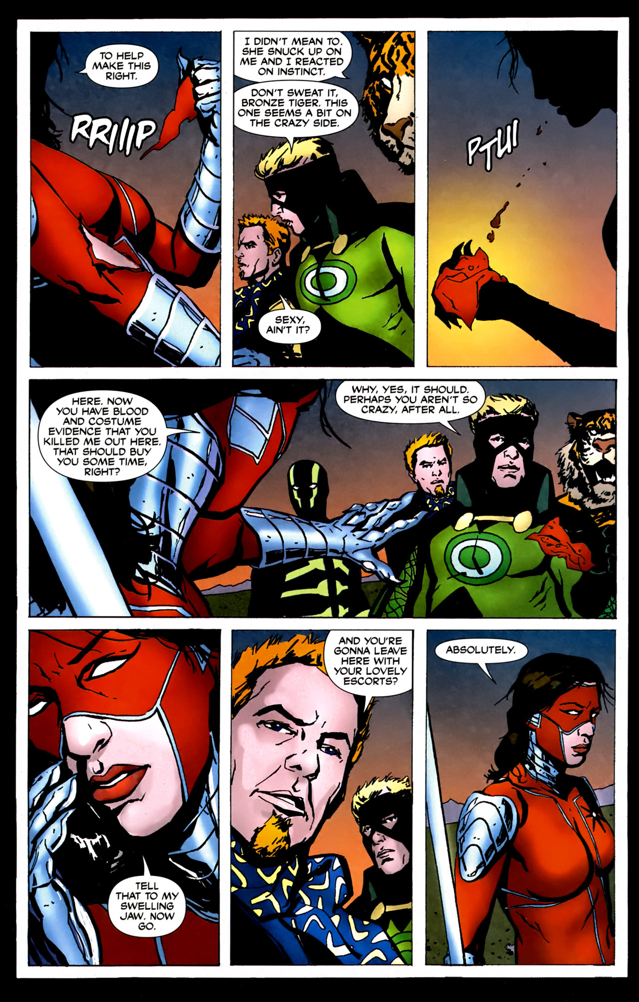 Read online Manhunter (2004) comic -  Issue #34 - 19