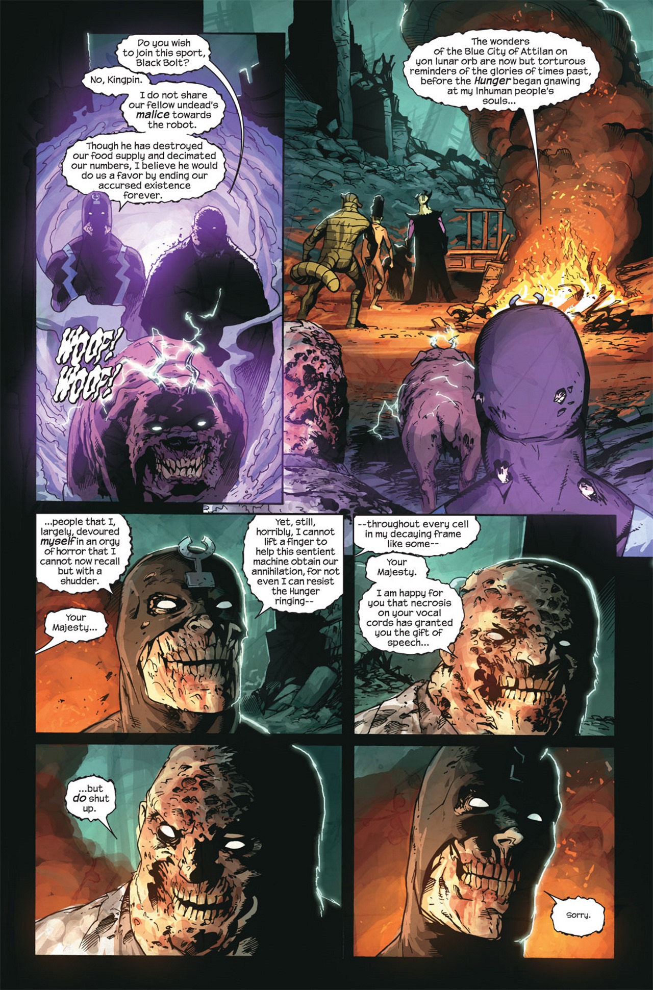 Read online Marvel Zombies 3 comic -  Issue #4 - 4
