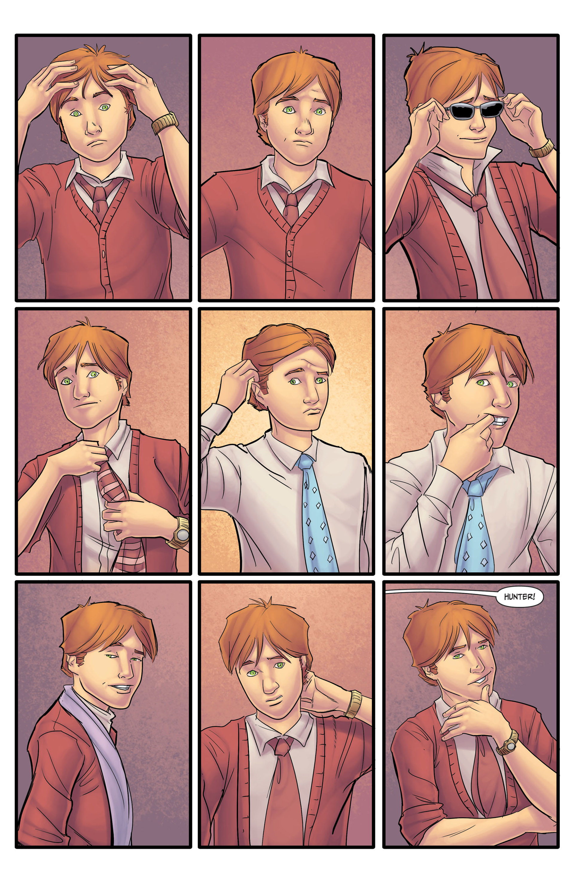 Read online Morning Glories comic -  Issue #8 - 16
