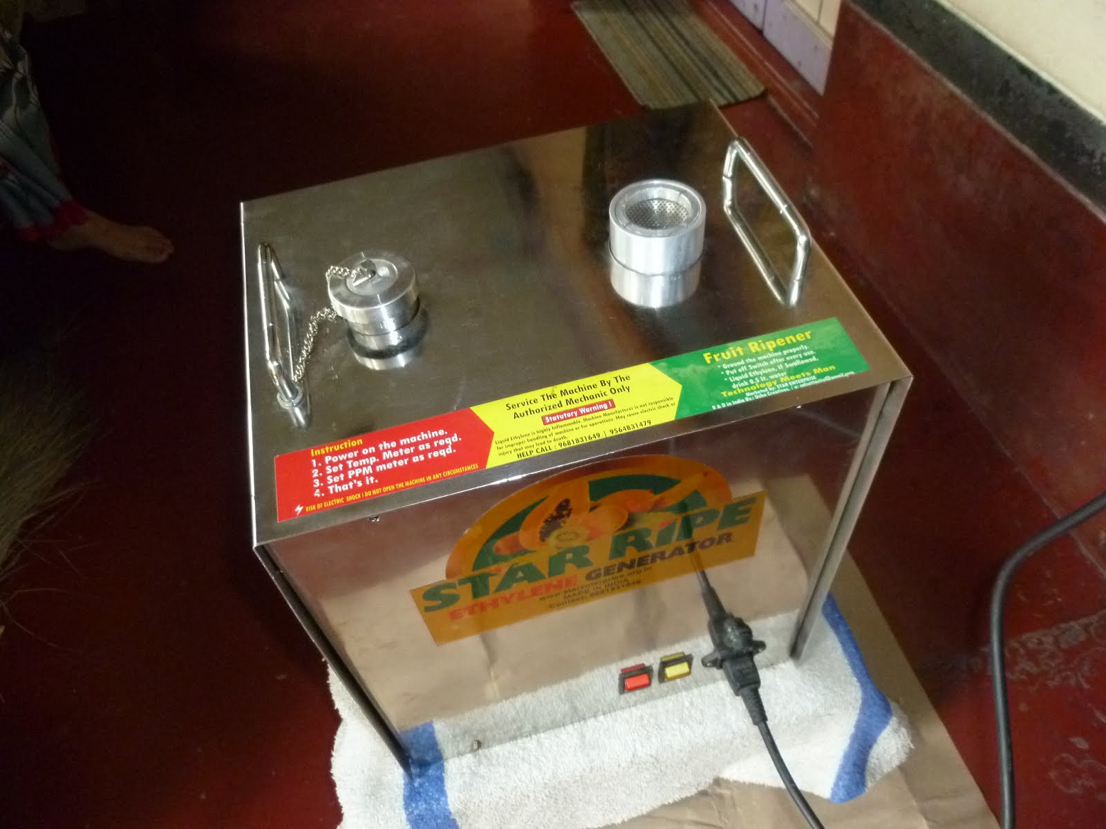 Ethylene Generator Fruit Ripener MachinePictures