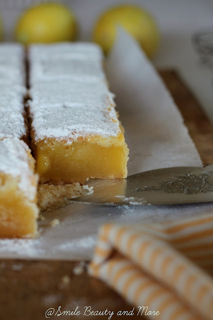 quadrotti al limone o lemon squares