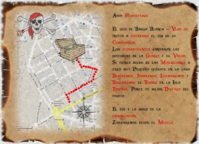 Crear Invitación Fiesta Pirata1 