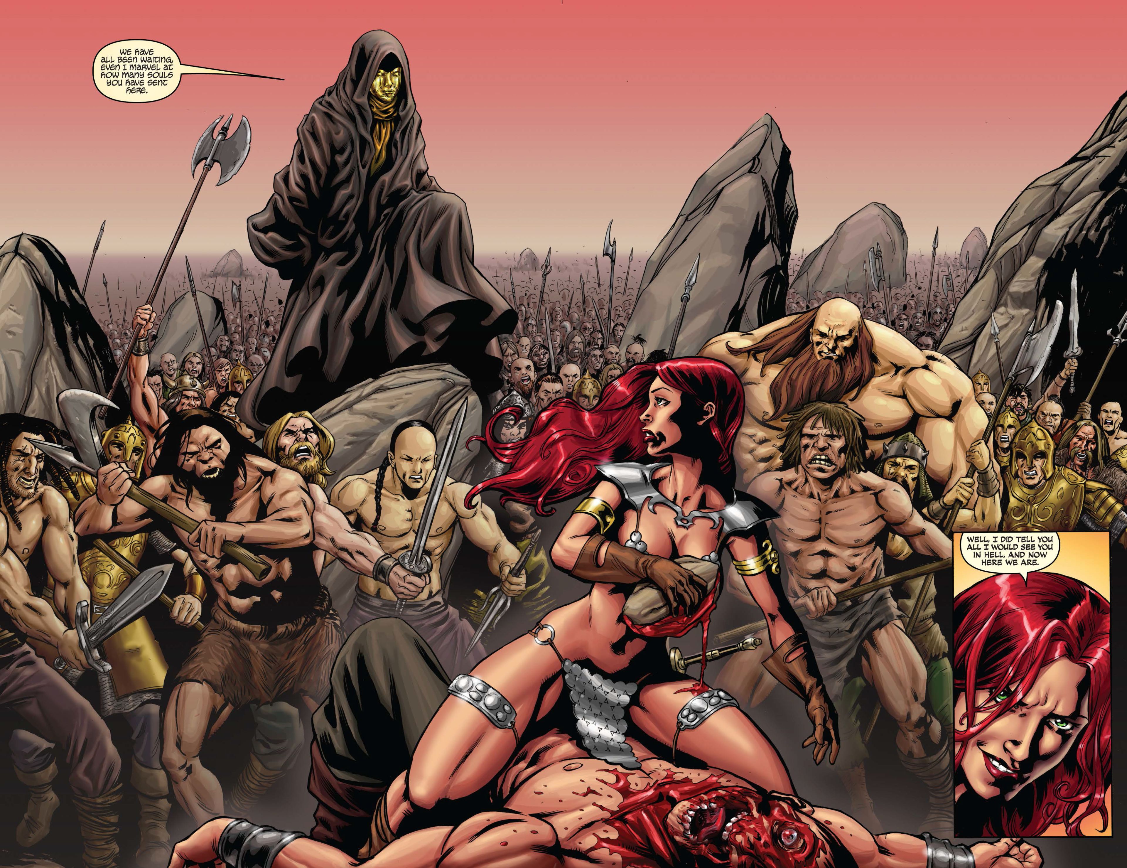 Read online Red Sonja (2005) comic -  Issue #33 - 12
