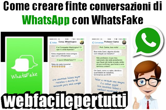Come Creare Finte Conversazioni Di WhatsApp con WhatsFake
