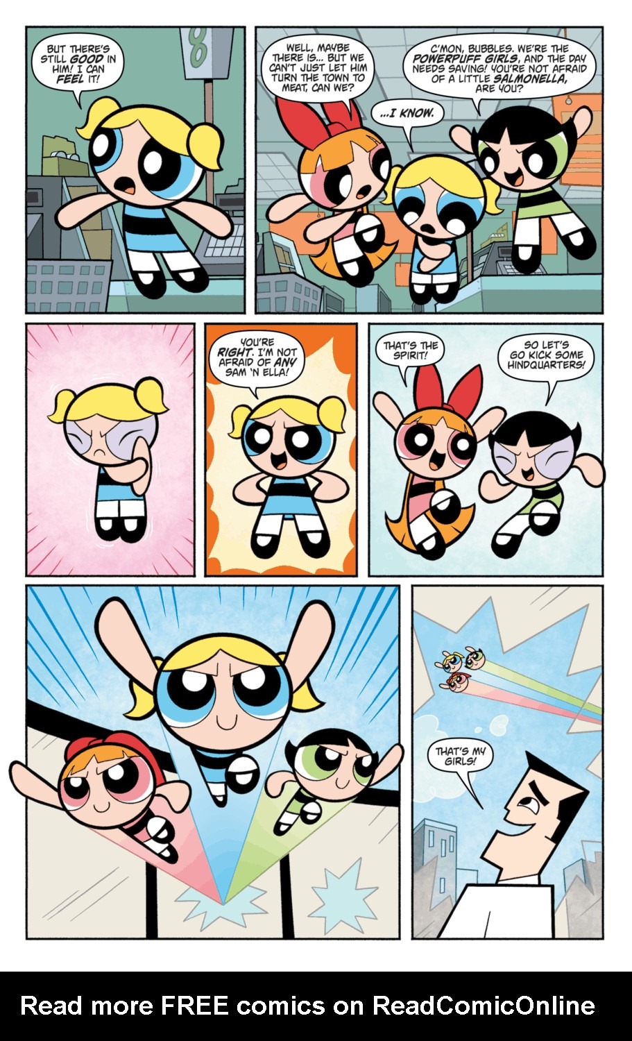 Read online Powerpuff Girls (2013) comic -  Issue #5 - 9