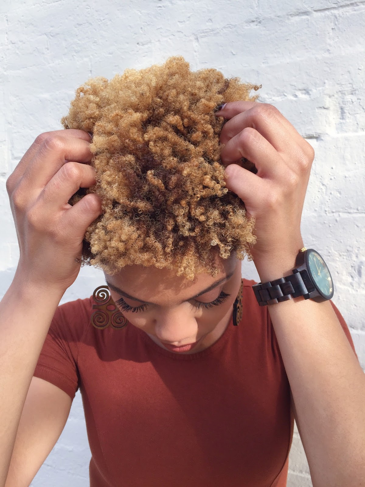 Pretty Girl Curls How To Style A Tapered Cut On 4c Hair The