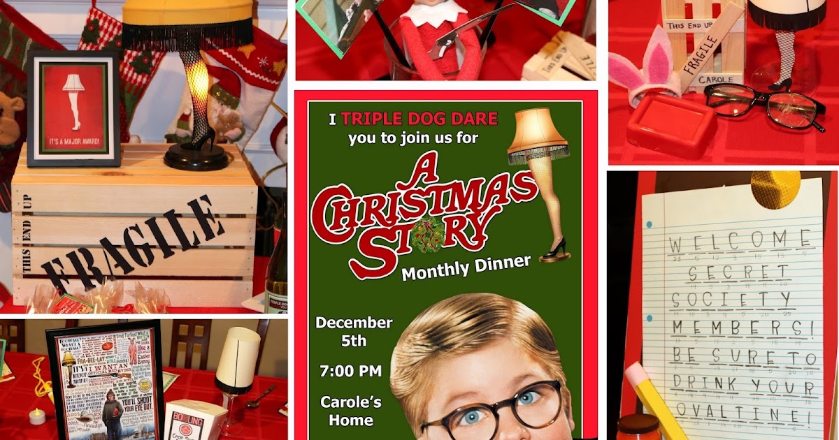 Invite and Delight A Christmas Story Party