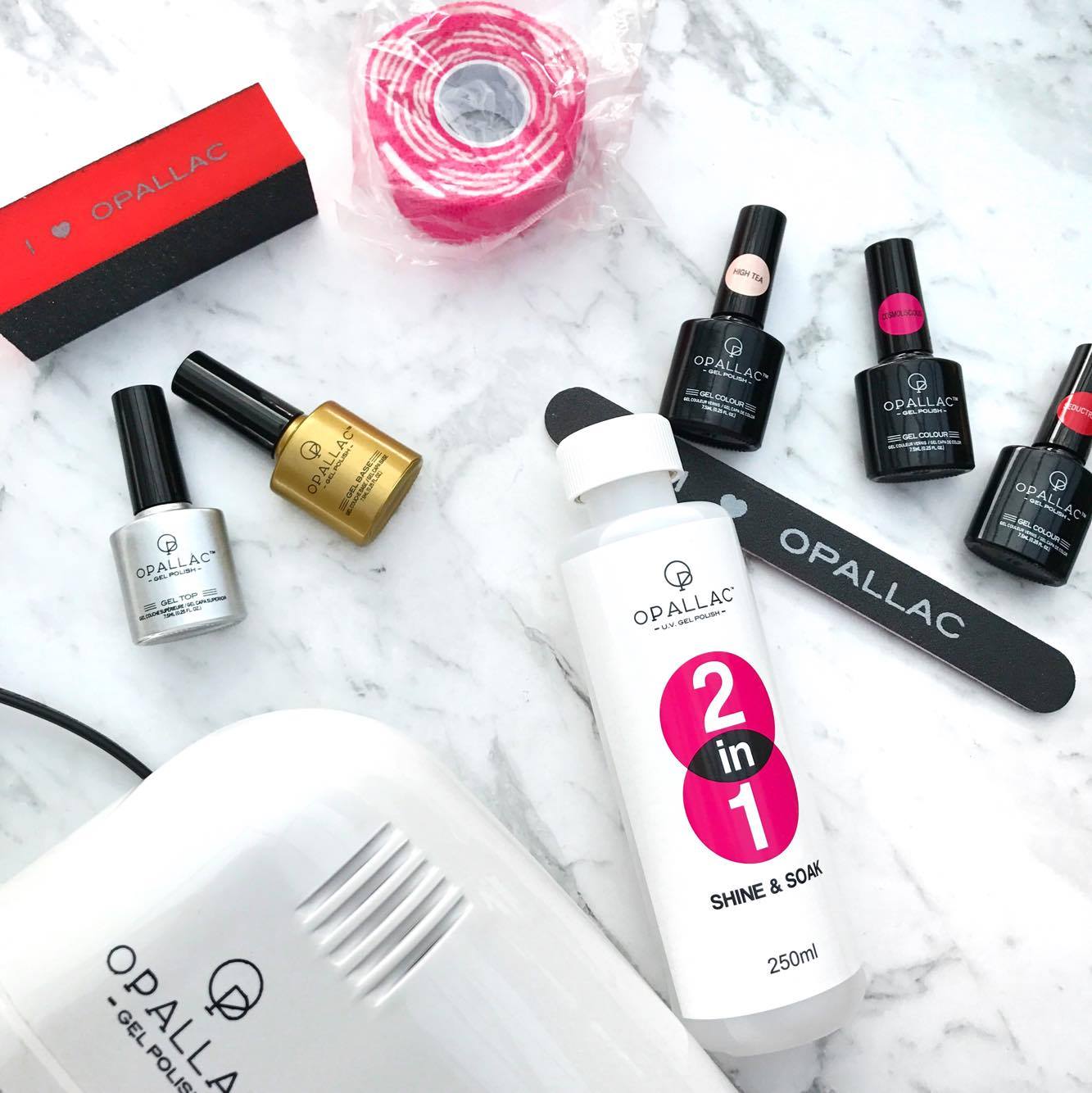 Review Opallac Gel Polish Kit Wellness by Kels