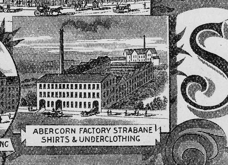 Old Strabane Blog Abercorn Factory Derry Road c1911