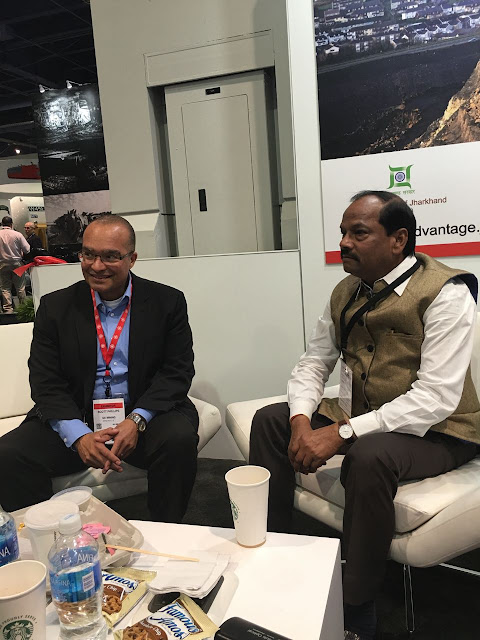 Government of Jharkhand at Las Vegas to Woo Investors Caterpillar Pvt.Ltd. proposed manufacturing unit in Adityapur Government of Jharkhand at Las Vegas to Woo Investors Caterpillar Pvt.Ltd. proposed manufacturing unit in Adityapur