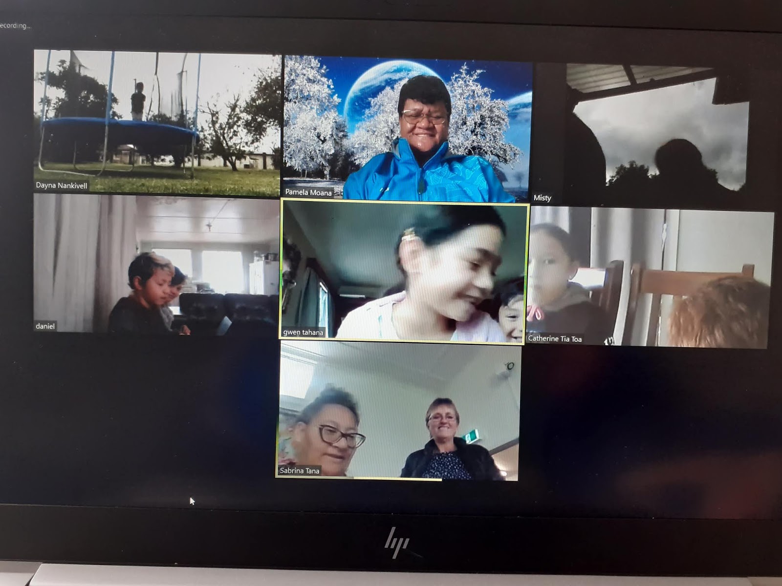 OUR FIRST DISTANCE LEARNING ZOOM HUIHUINGA - We all did well for our ...