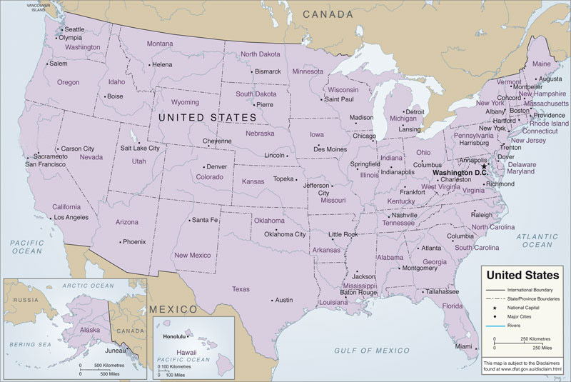 Picture Gallery Interactive Map Of The United States