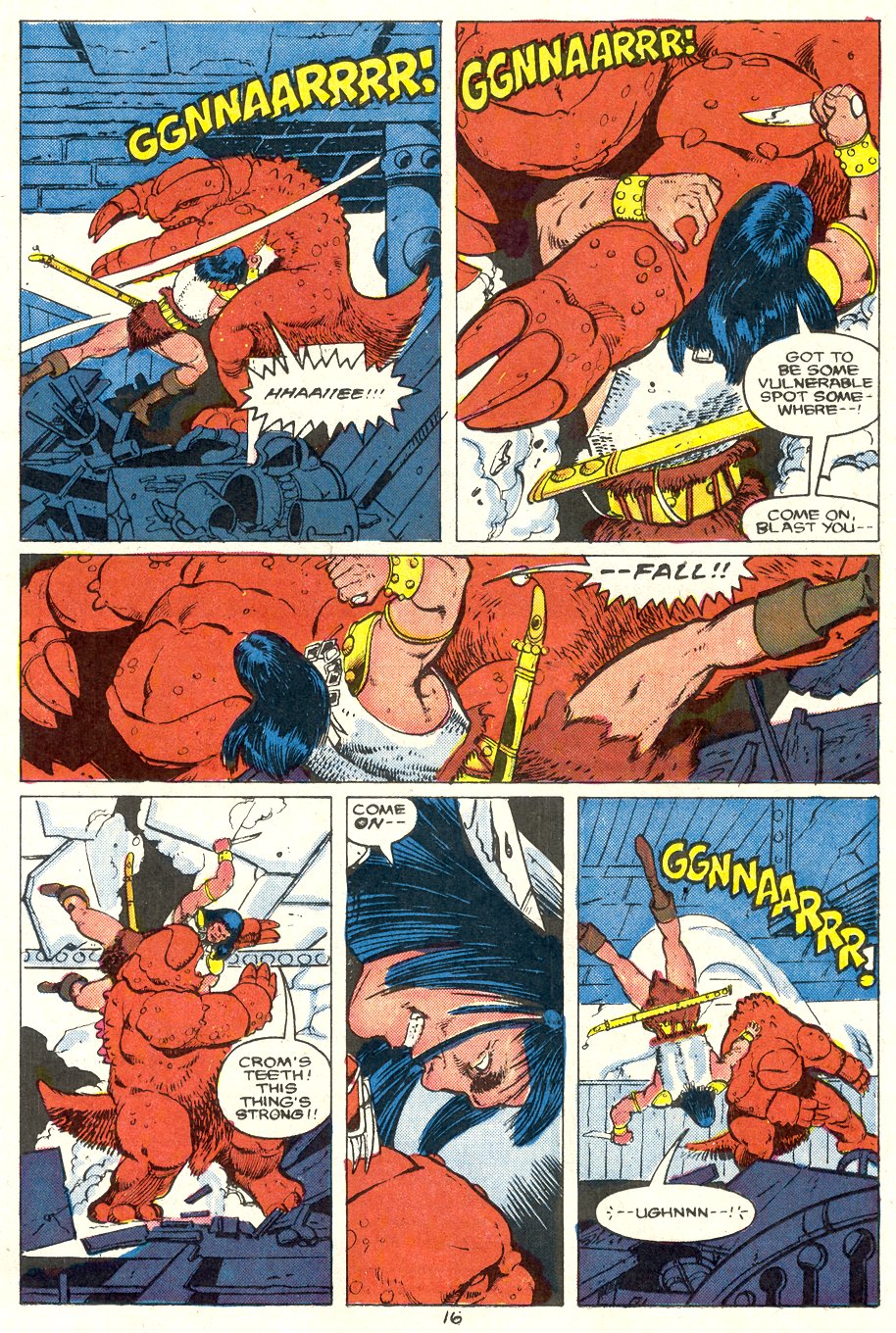 Conan the Barbarian (1970) Issue #204 #216 - English 17