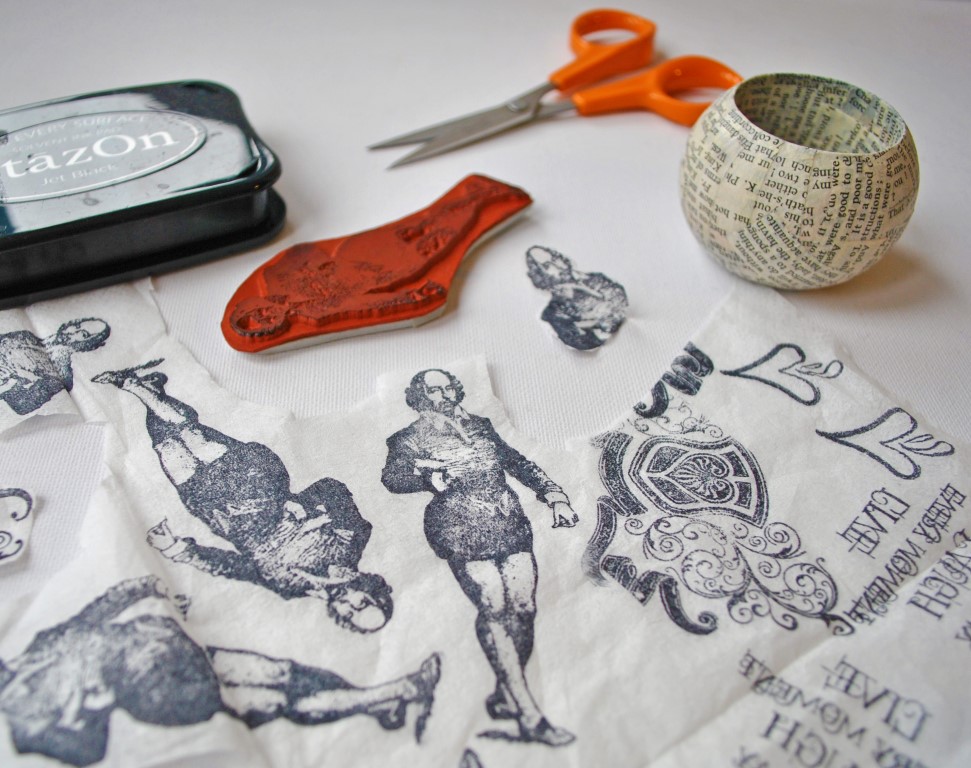 SewforSoul Napkin Decoupage Tutorial