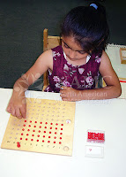 NAMC montessori elementary math curriculum tips multiplication difficulties