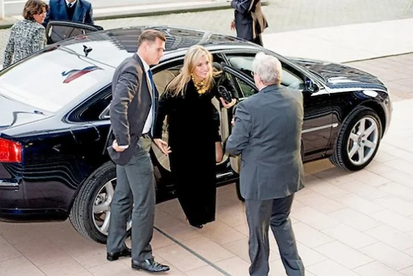 Queen Maxima of The Netherlands attended the launch of the "State of the SMEs" (Small and medium-sized companies) in The Hague