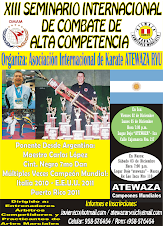 XIII Seminario Internacional de Combate de alta Competencia en Ica y Nasca
