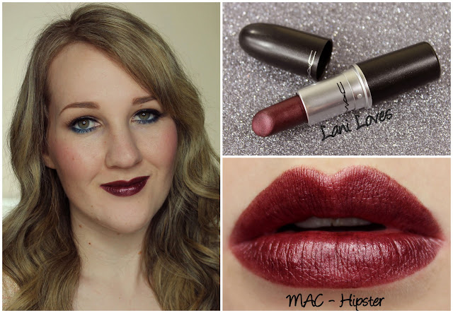 MAC Hipster lipstick swatch