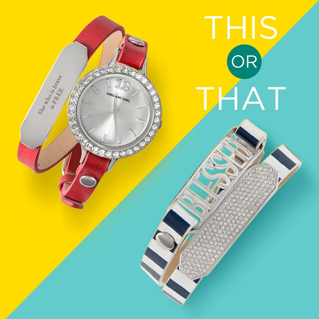 Origami Owl Leather Wrap Bracelets as a Watch or pair with a Frame or a Slider - available at StoriedCharms.origamiowl.com