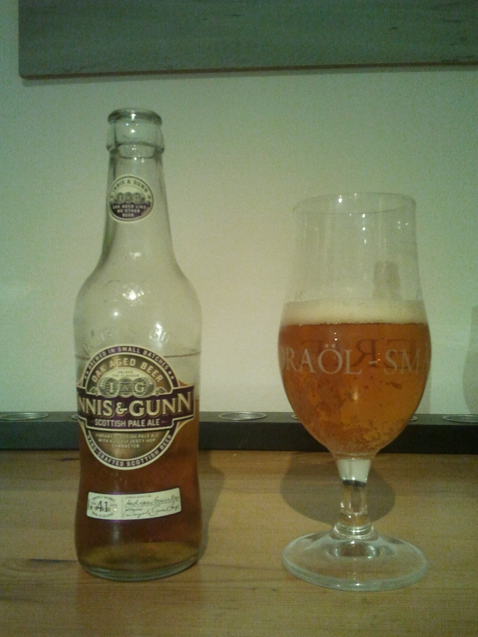 Dricks i Lund Innis & Gunn Scottish Pale Ale