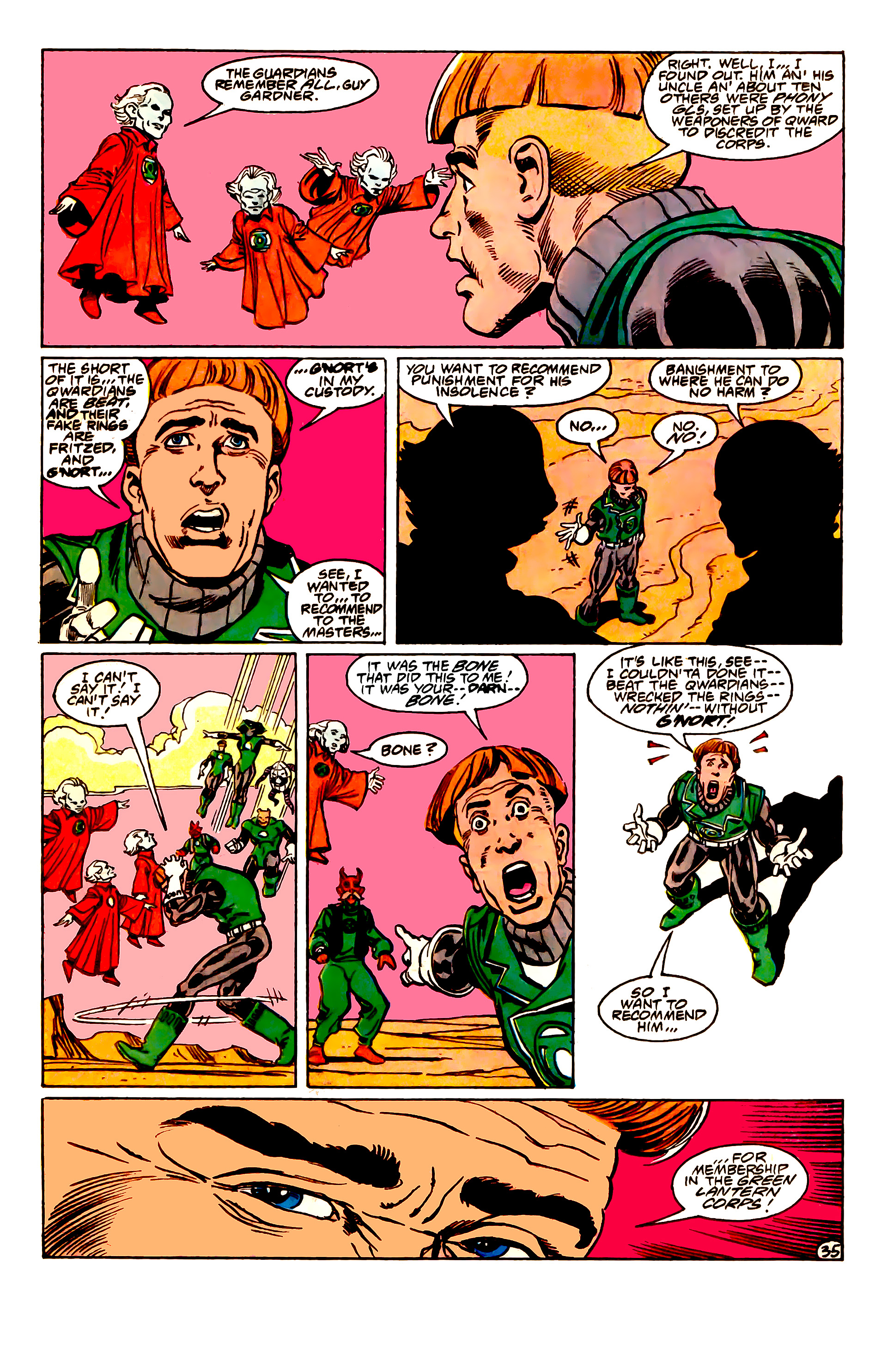 Read online Green Lantern (1990) comic -  Issue #13 - 36